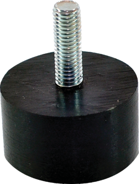LT Serisi Tek Taraflı Vidalı Kauçuk Takoz - Titreşim Önleyici Endüstriyel Parça