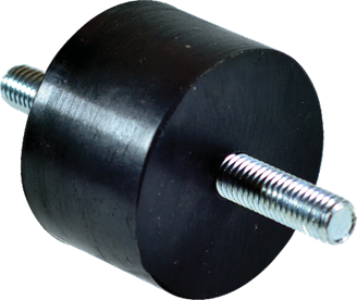 LC Serisi Çift Vidalı Kauçuk Takoz - Titreşim Önleyici Endüstriyel Parça